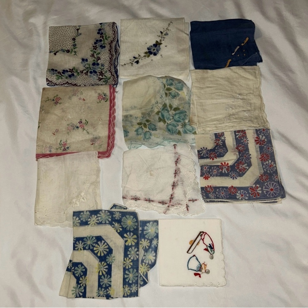 Floral and Patterned Women's Scarves Set
